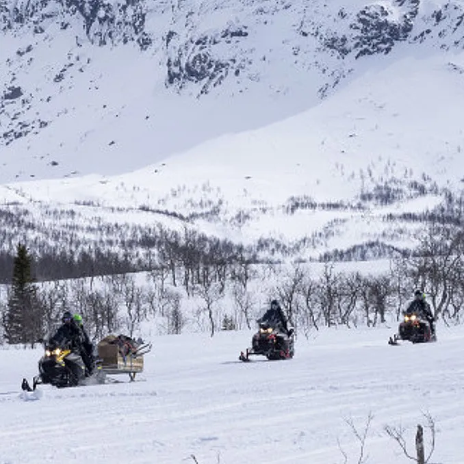 Snøscootersafari