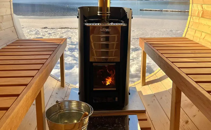 Hyttetur med vedfyrt sauna