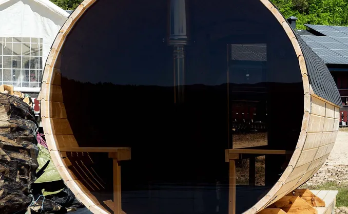 Hyttetur med vedfyrt sauna