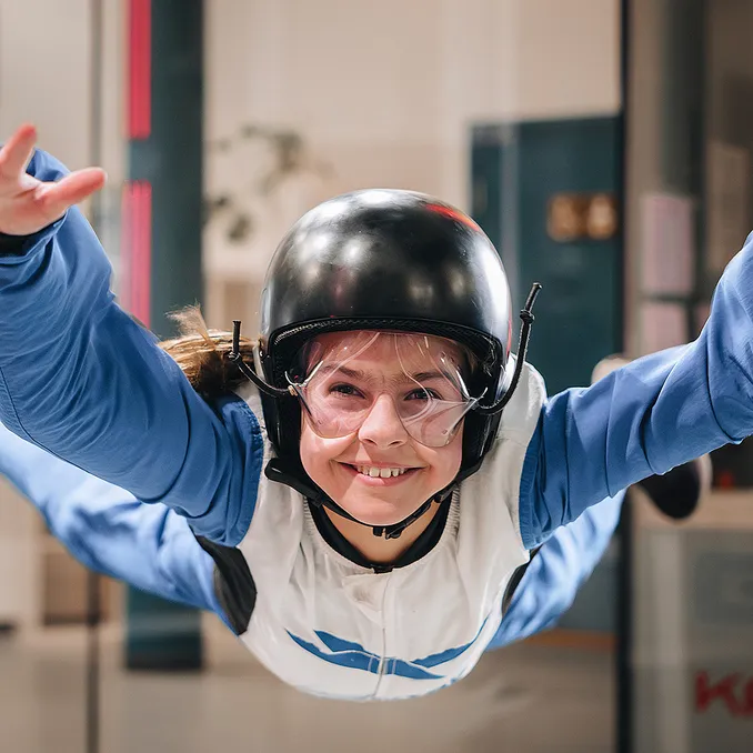 Indoor skydive