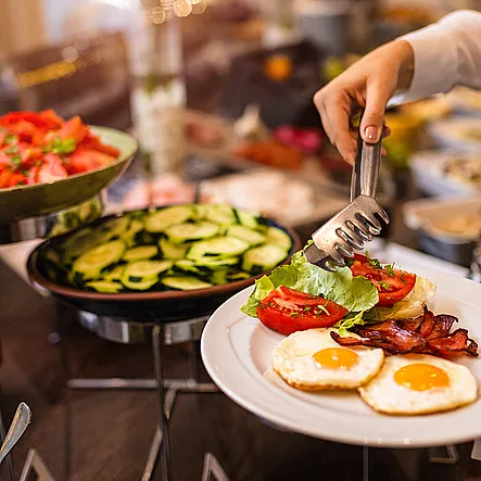 Hotellfrokost for to