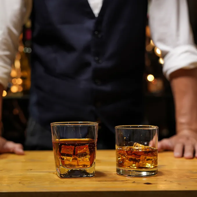 En kveld på whiskybar for to