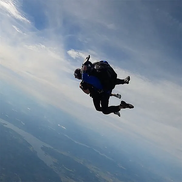 Tandem fallskjermhopp