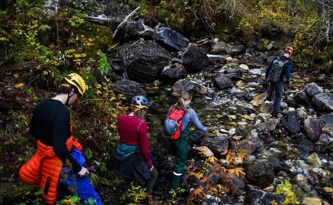 Grottetur i Øyfjellgrotta