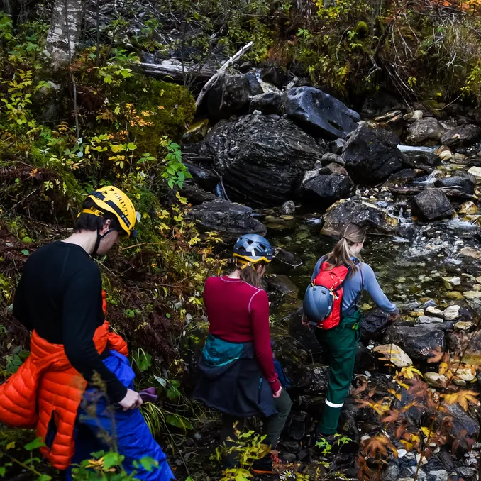 Grottetur i Øyfjellgrotta