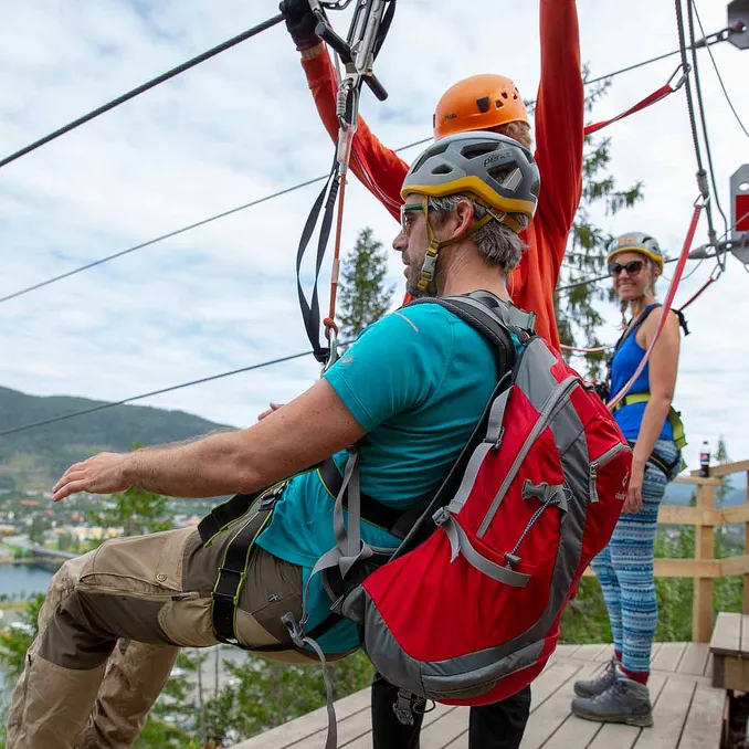 Via Ferrata og Zipline