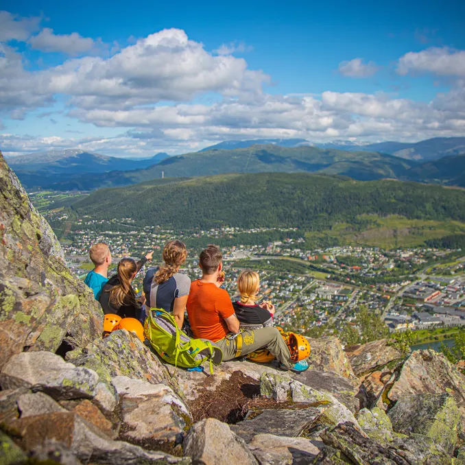Via Ferrata og Zipline