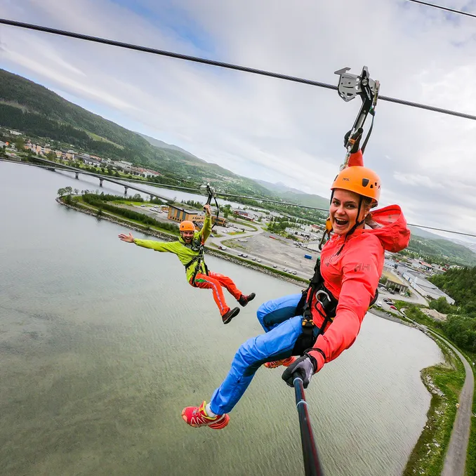 Mosjøen Zipline Experience