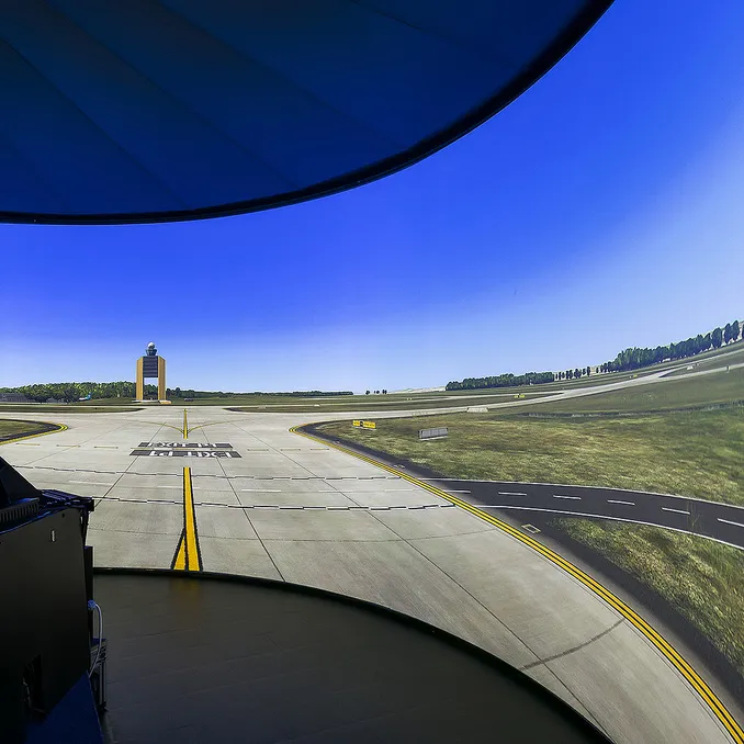 Airbus flysimulator for to