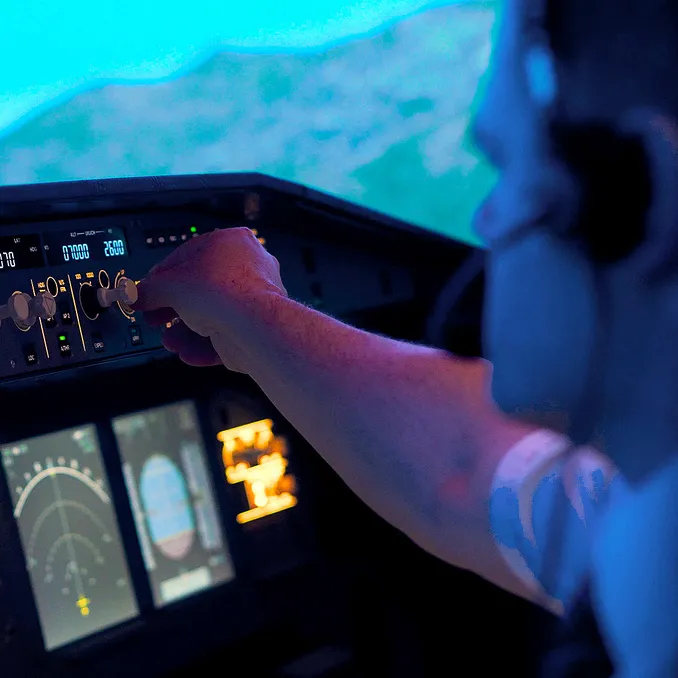 Airbus flysimulator