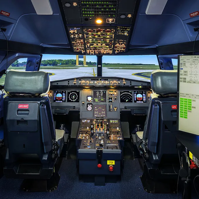 Airbus flysimulator