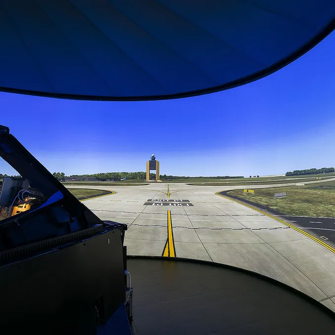 Airbus flysimulator