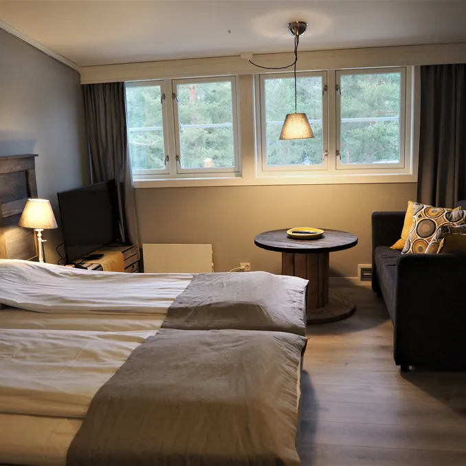 Overnatting, dresin, treretters og ølsmaking