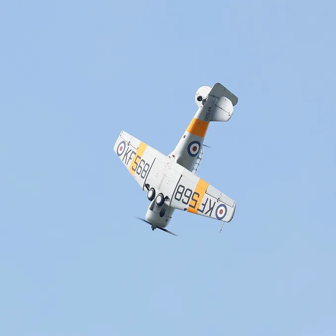 Flytur med Harvard veteranfly