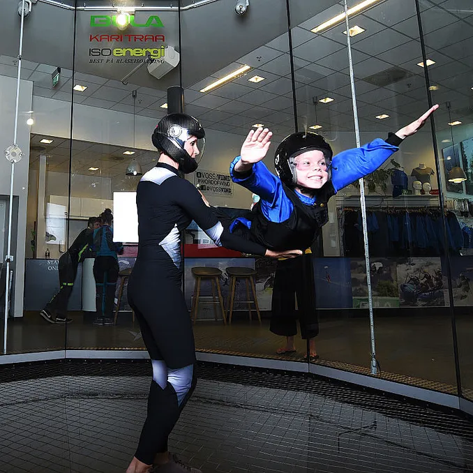 Vindtunnel for familien