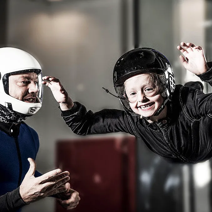 Vindtunnel for familien