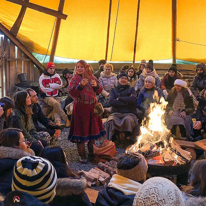 Reinsdyrsafari deluxe