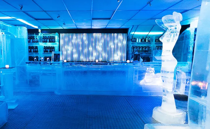 Opplev isskulpturer med familien