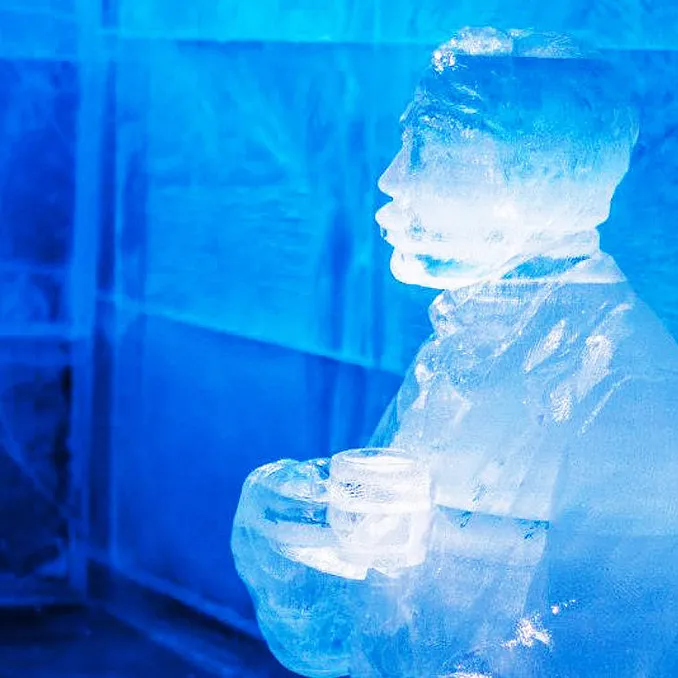 Opplev isskulpturer med familien