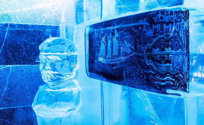 Opplev isskulpturer med familien