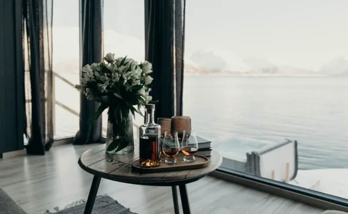 Arctic fjordcabins med jacuzzi