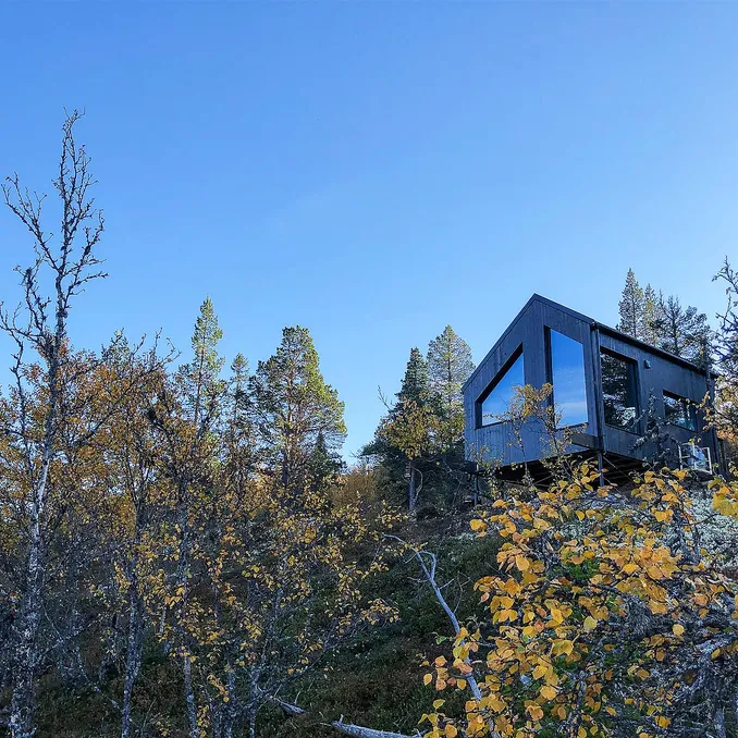 Natt i fjelltopphytte