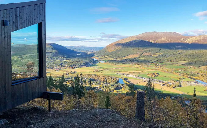 Natt i fjelltopphytte