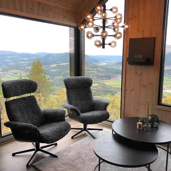 Natt i fjelltopphytte