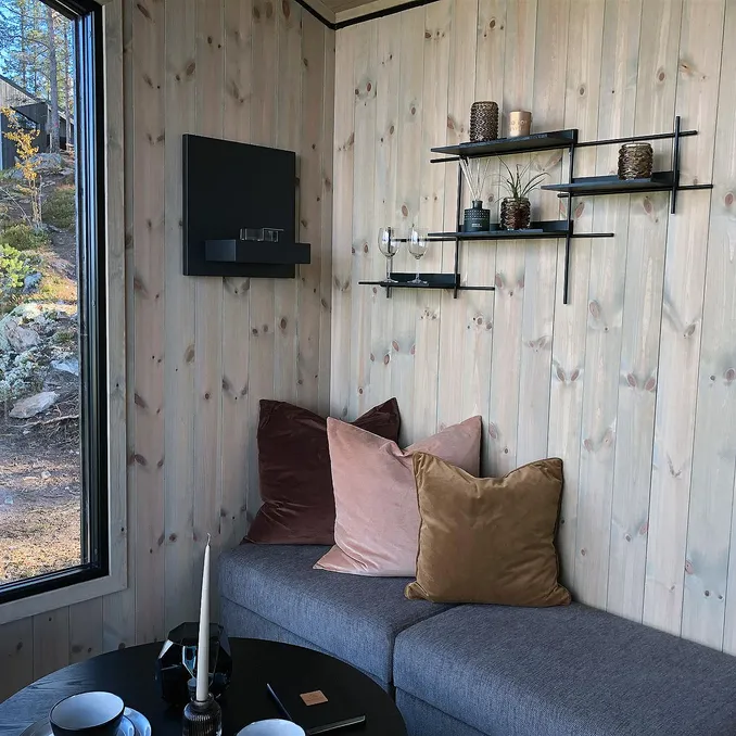 Natt i fjelltopphytte