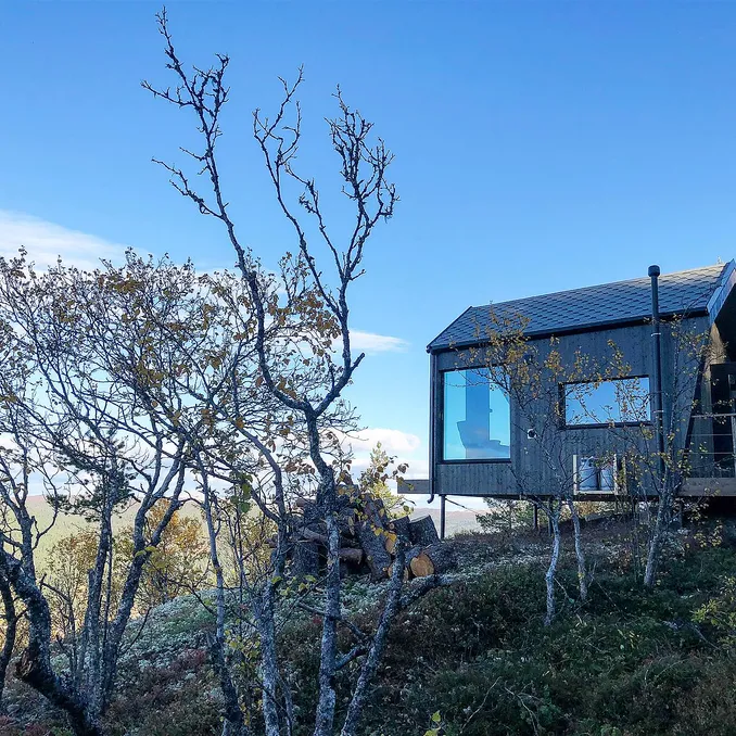 Natt i fjelltopphytte