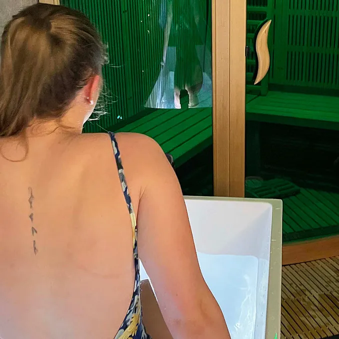 Isbading & IR Sauna for to