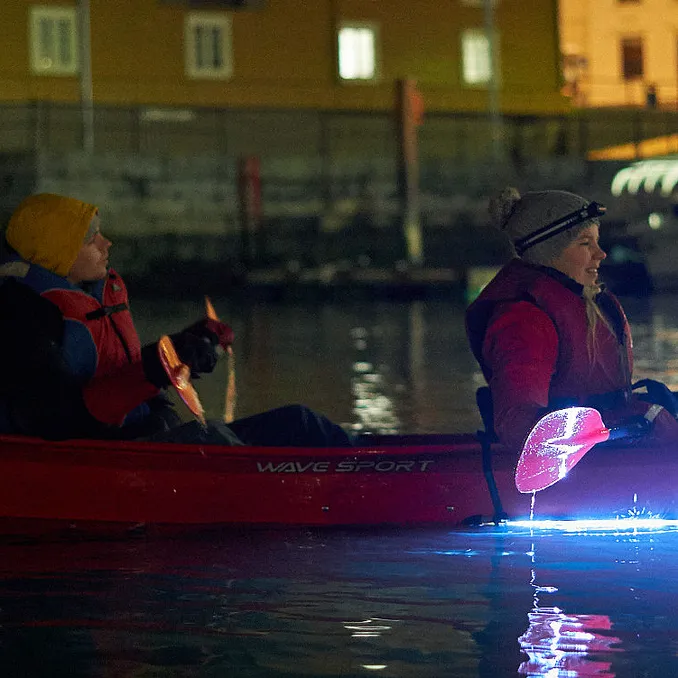 Glødende kajakktur langs Nidelven