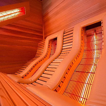 Parfloating med IR Sauna