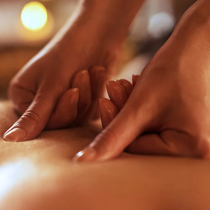 Massasje med IR Sauna