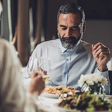 Restaurantbesøk for to