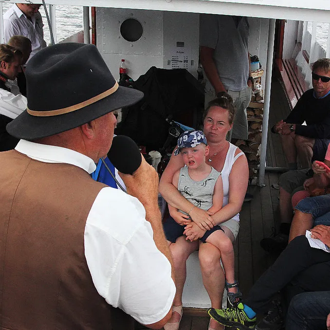 Familiecruise på dampskip