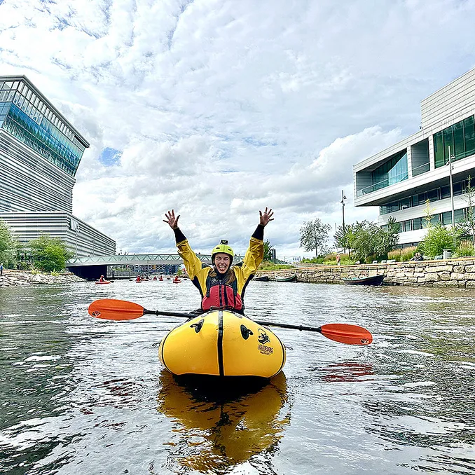 Elvepadling i Akerselva