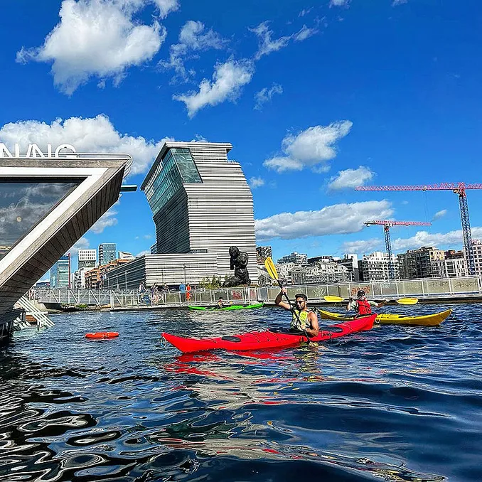 Elvepadling i Akerselva