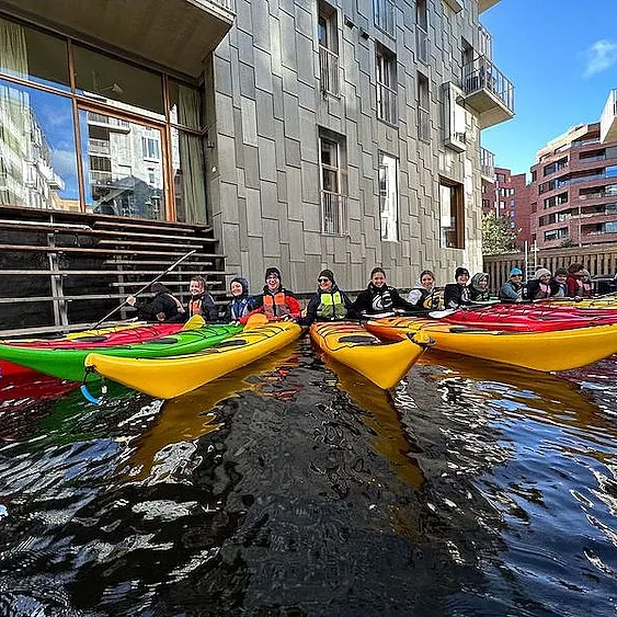 Elvepadling i Akerselva