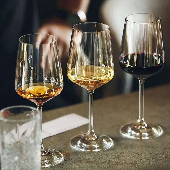 Vinflight med sjokolade