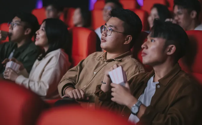 Kino med popcorn og brus