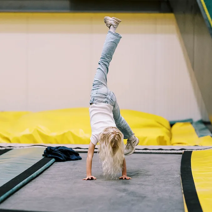 Indoor nettpark for to