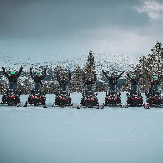 Snøscootersafari
