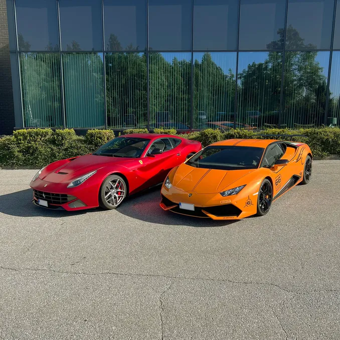 Kjør Ferrari & Lamborghini