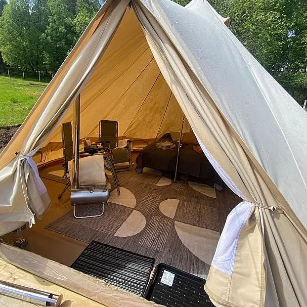 Glamping & alpakkavandring