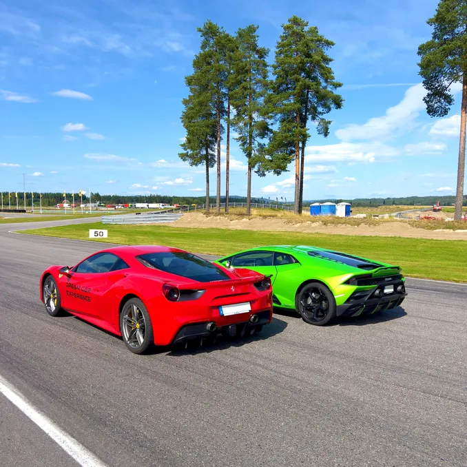 Kjør Ferrari på racerbane