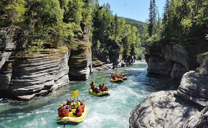 Rafting heldag