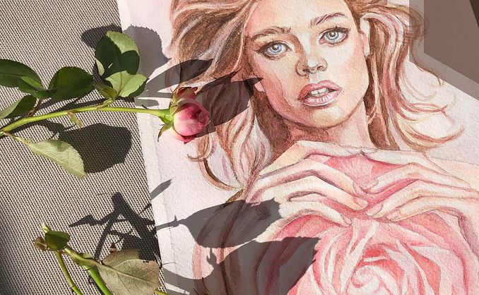 Oljemaling med kunstner x 3