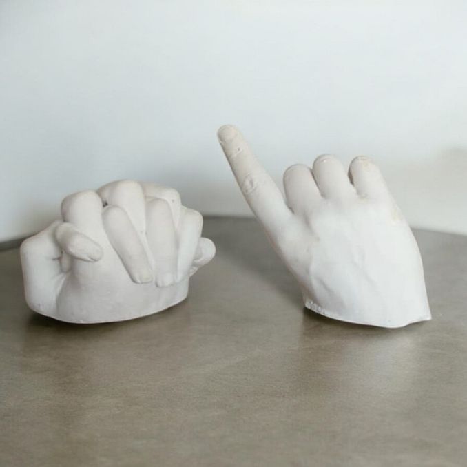 Din hånd som kunst for to