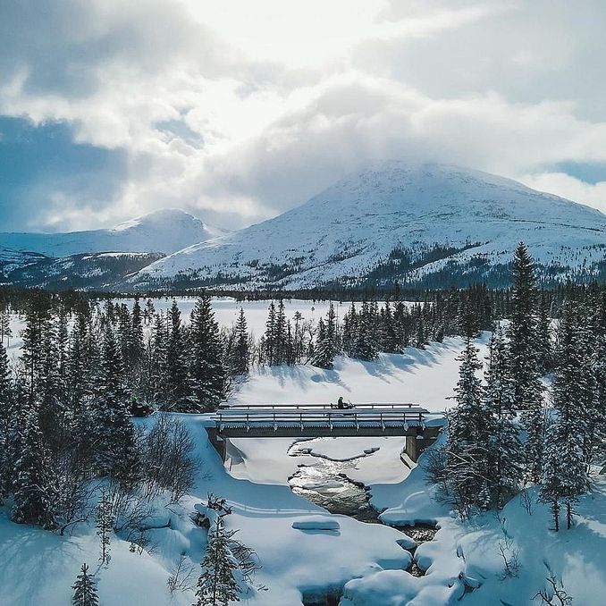 Snøscootersafari for to heldag